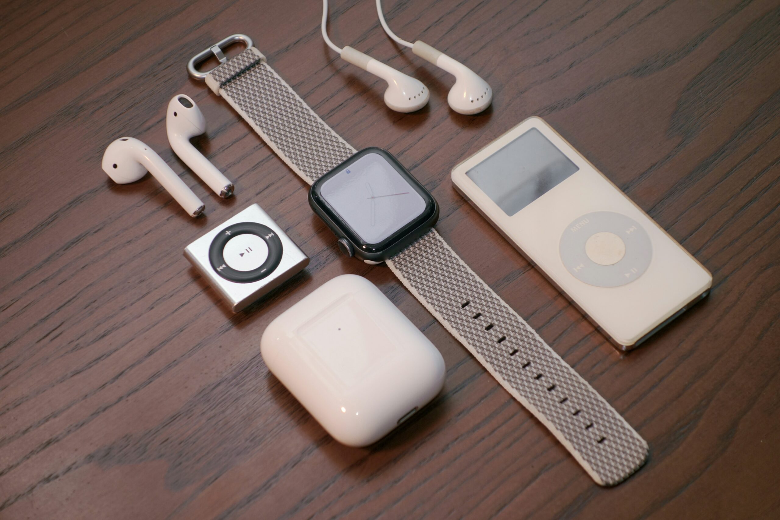 Screenshot showcasing settings menu on a typical smartwatch app interface