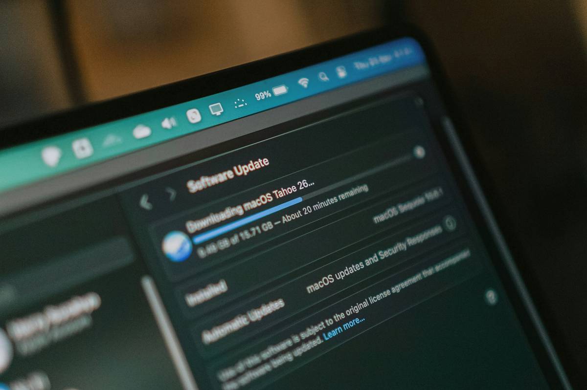 Chart showing HRV score drop after Garmin firmware v14.20 update compared to pre-update baseline